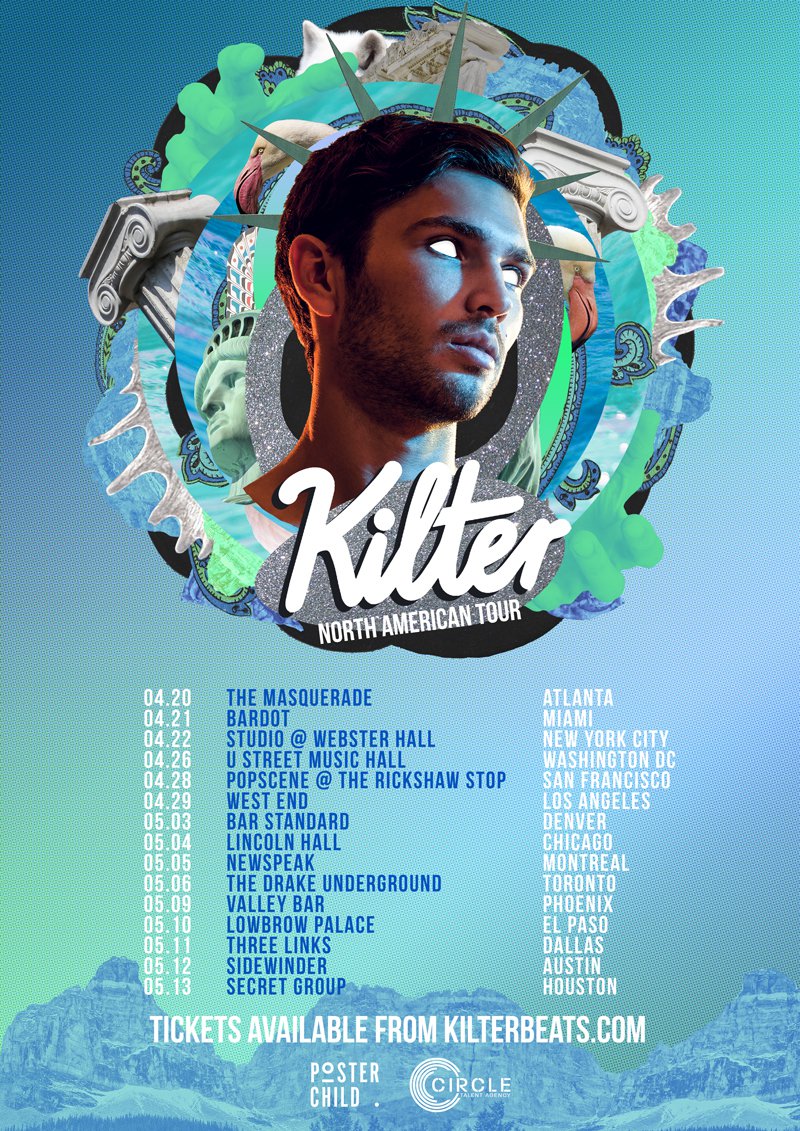 Kilter (US Tour 17 / A3 flyer)