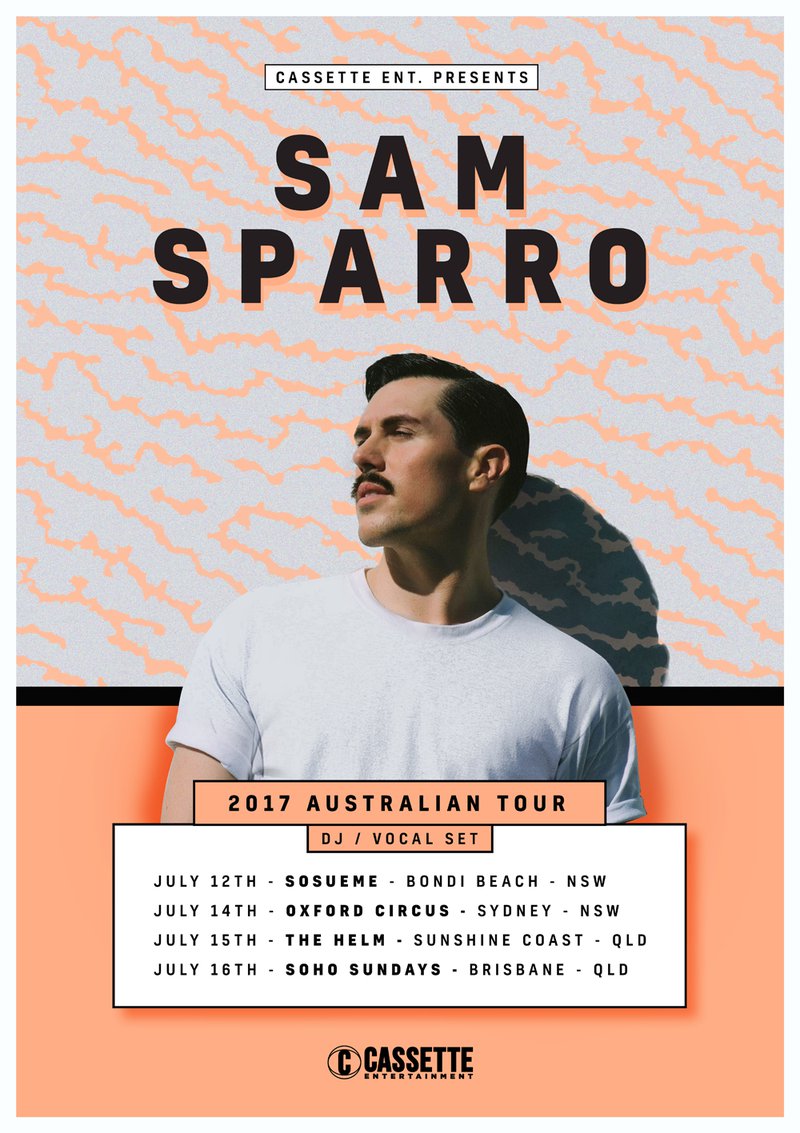 Sam Sparro (AU Tour / poster)